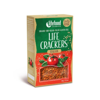 Life crackers Italské RAW BIO